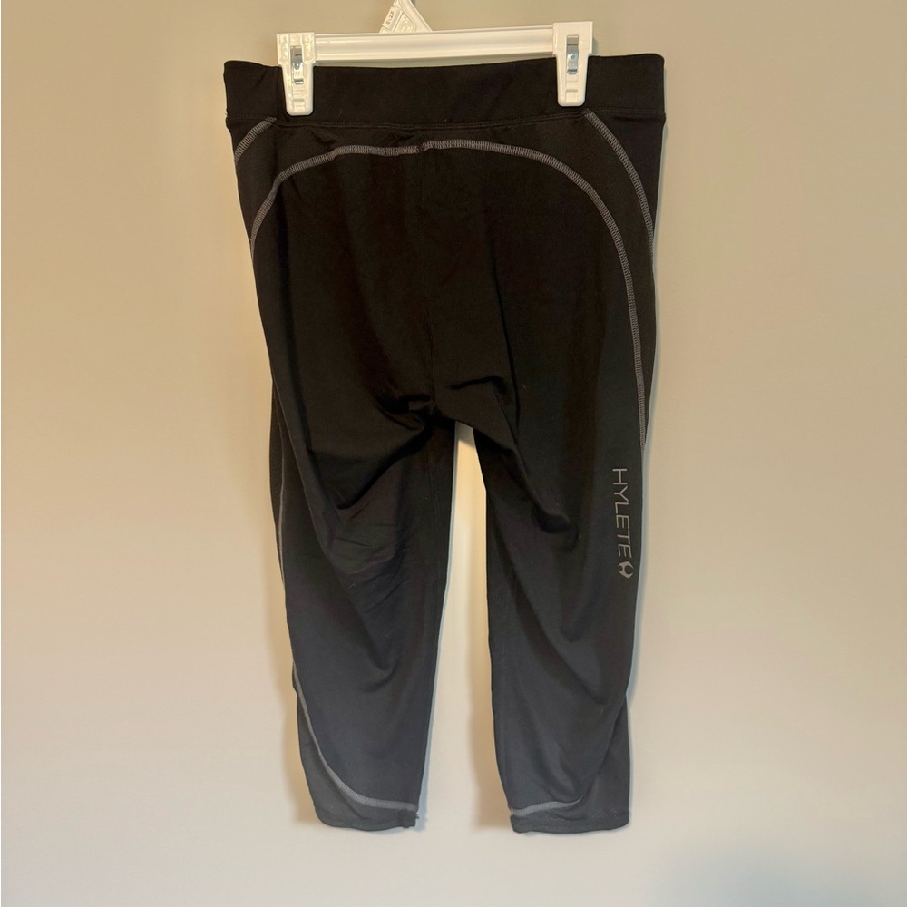 Black NASM Hylete Capri Leggings - Picture 4 of 5